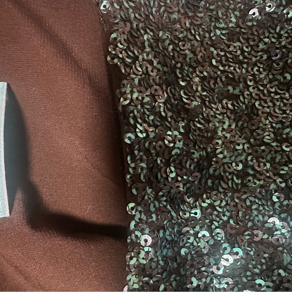 Alice + Olivia Sparkling Teal Top - Picture 3 of 3
